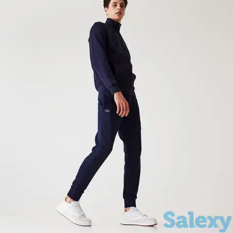 Мужские теннисные спортивные штаны lacoste sport из хлопкового флиса, фотография 1