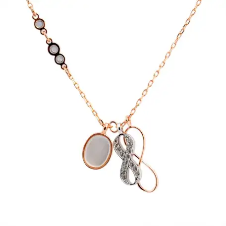 Продам колье Swarovski Duo Infinity Pendant. Коллекция: Miranda Kerr, фотография 1