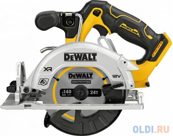 Дисковая пила dewalt dcs512n-xj 140мм б/бат и зу, фотография 1