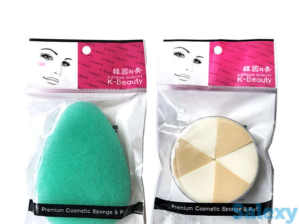 Набор спонжей для лица K-Beauty 