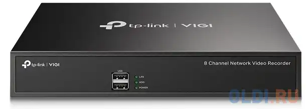 Tp-link vigi nvr1008h vigi восьмиканальный сетевой видеорегистратор, фотография 1