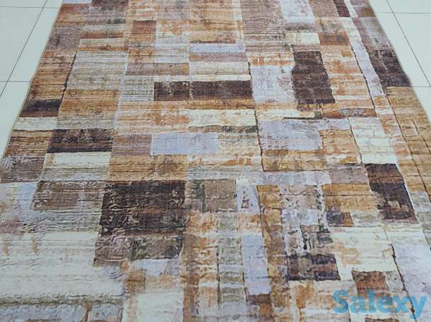 Коврик абстрактный метражом в рулонах камни, ковер в рулоне 160см, фотография 4