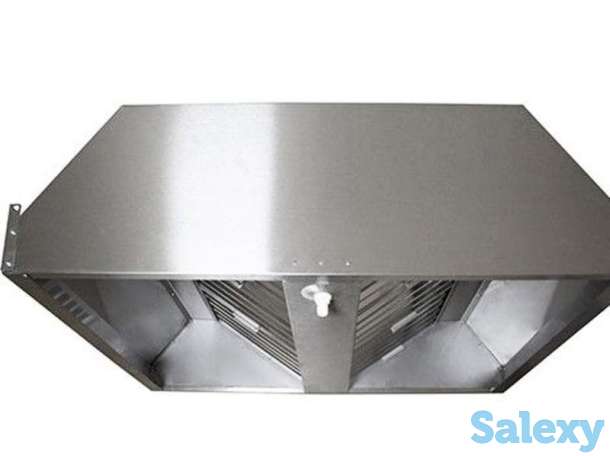 Зонт вытяжной нерж.сталь., фотография 3