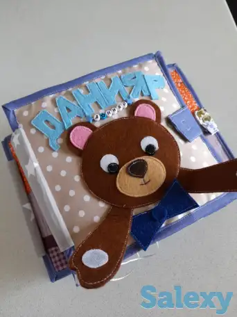 Развивающие книжки из фетра, фотография 8