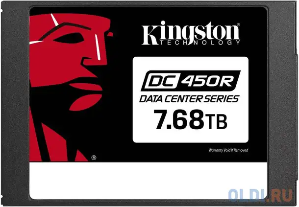 Ssd накопитель kingston dc450r 7.68 tb sata-iii sedc450r/7680g, фотография 1