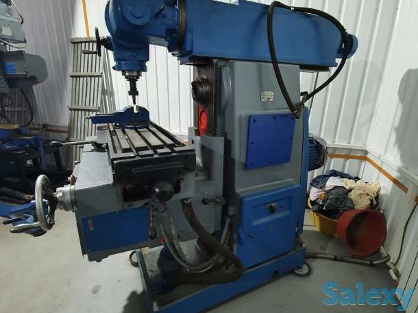 Широкоуниверсальный фрезерный станок 6р82ш (отреставрированный), фотография 8