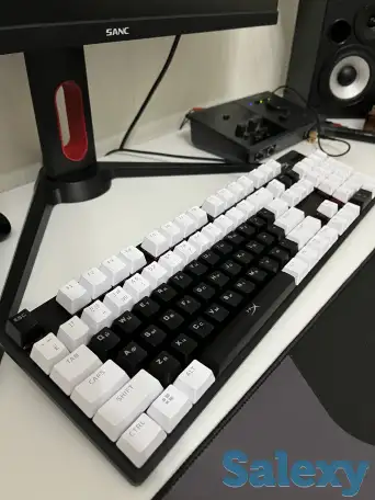 Клавиатура Hyperx Alloy Origins + White Keycaps, фотография 9