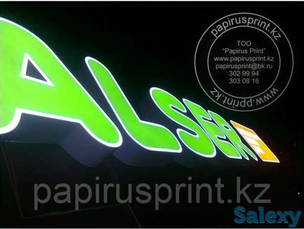 изготовление букв из жидкого акрила, фотография 2