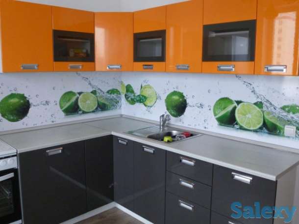 Стеклянные кухонные фартуки, фотография 3