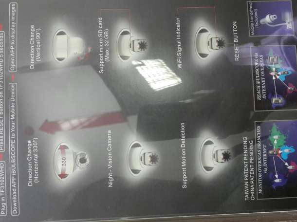 Видеонаблюдение! Камера-лампочка., фотография 2