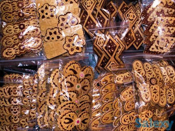 Заколки для волос из бересты, фотография 2