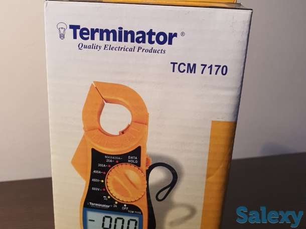 Маленькие мини цифровые клещи серии Terminator TCM 7170 с щупами, фотография 4