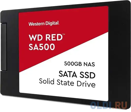 Ssd накопитель western digital red sa500 500 gb sata-iii, фотография 1