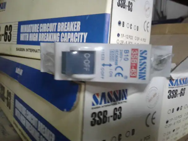 Автомат реечный В sassin 1Р 63A. С summit  1р 63А, фотография 2