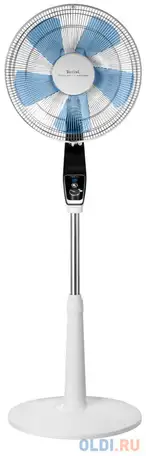 Вентилятор напольный tefal turbo silence vf5640f2 70 вт белый, фотография 1