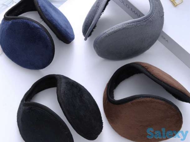 Теплые меховые наушники., фотография 1