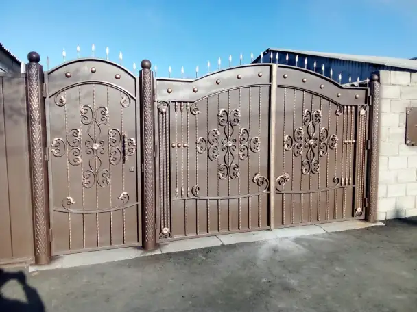 Принимаем заказы на изготовление металлических ворот дверей и решеток по оптимальным ценам, фотография 4