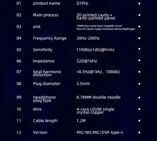 Наушники EPZ Q1 PRO Type-C, фотография 6