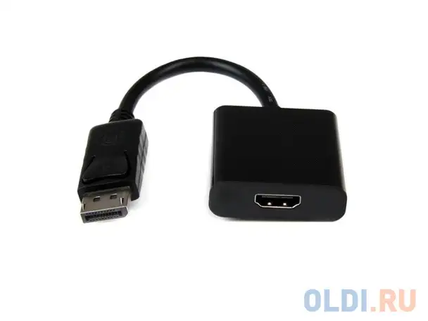 Кабель-адаптер orient c306 displayport m -> hdmi f, длина 0.2 метра,, фотография 1