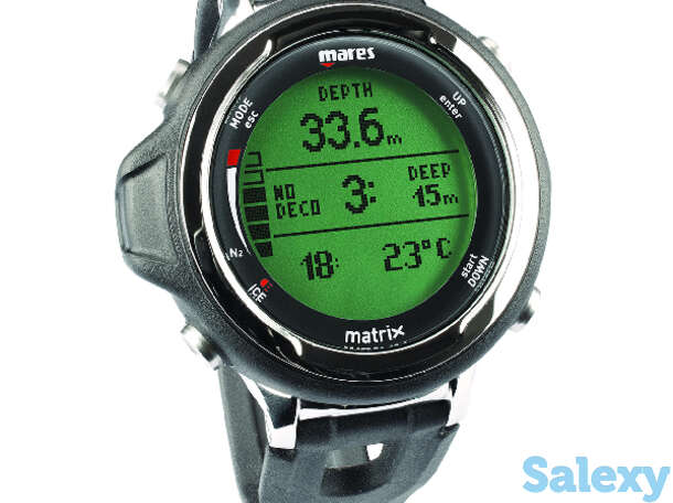 Компьютер для дайвинга mares matrix-new - цв.белый, фотография 1