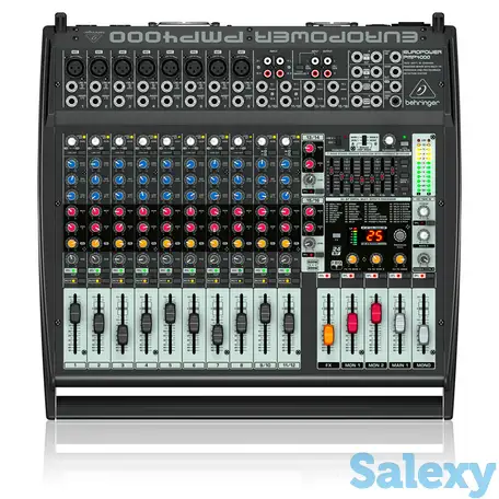 Микшерный пульт с усилением behringer pmp4000, фотография 1