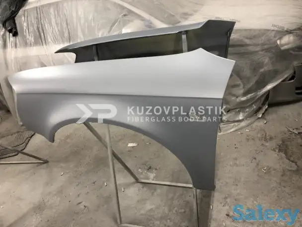 Крыло на Ауди А4 B7 из стеклопластика., фотография 5