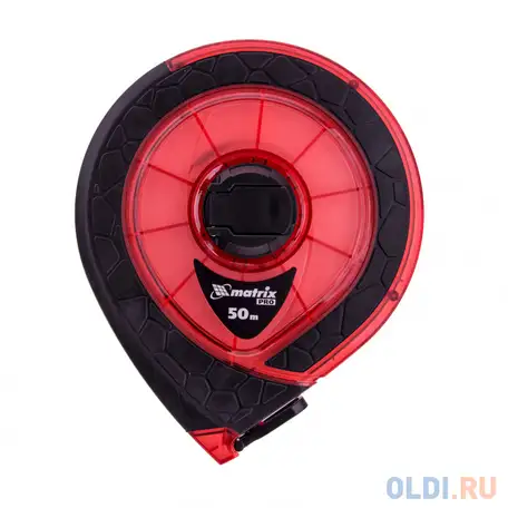 Рулетка геодезическая 50 м х 15 мм, закр. корп., фибергласс. лента,, фотография 1