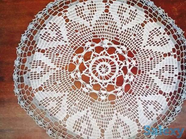 Продаю вязаные салфетки, фотография 4