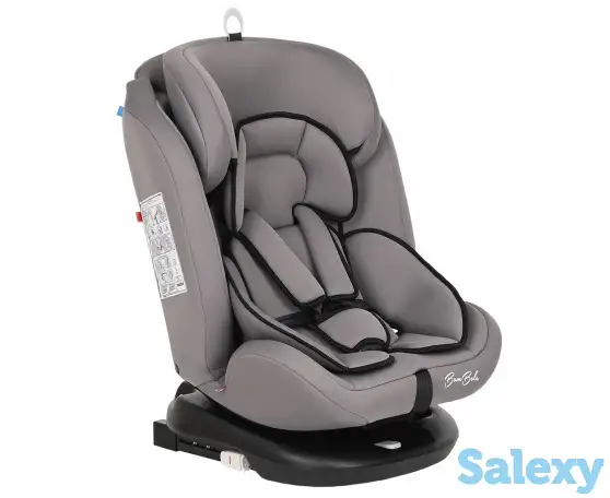 BAMBOLA автокресло для детей 0-36 кг Minori ISOFIX Светло/Серый 2шт/кор, фотография 1