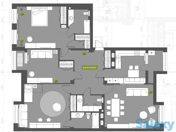 Проекты для ремонта квартир,домов 1000 тг. за м2, фотография 1