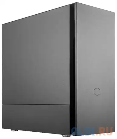 Cooler master silencio s600, usb3.0x2, 1xsd card reader, 2x120 fan, steel, фотография 1