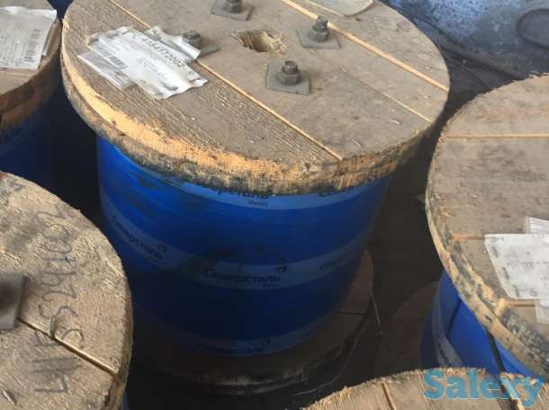 Стальной оцинкованный канат ГОСТ 3077 10,5мм, фотография 1