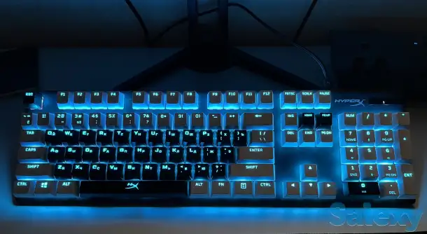 Клавиатура Hyperx Alloy Origins + White Keycaps, фотография 6