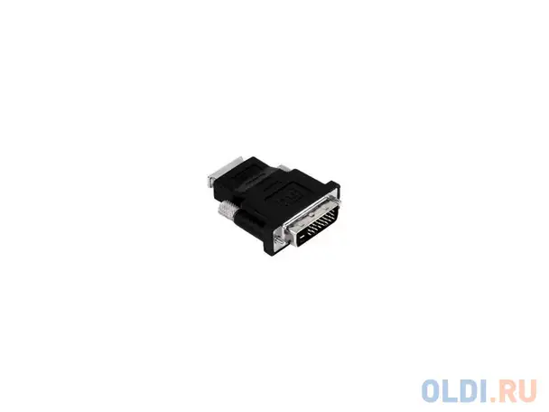 Переходник buro hdmi-dvi-d позолоченные контакты черный, фотография 1