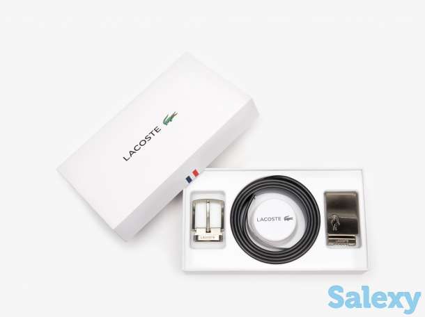 Кожаный ремень lacoste, фотография 5