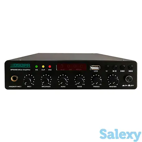 Микшер-усилитель dsppa mp9306d, фотография 1