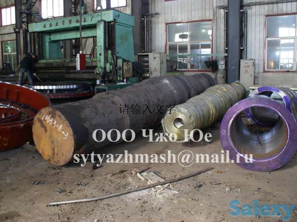 ПГ Вал блока подшипников МВ. Масса1533кг, сталь 35ХМ, фотография 1