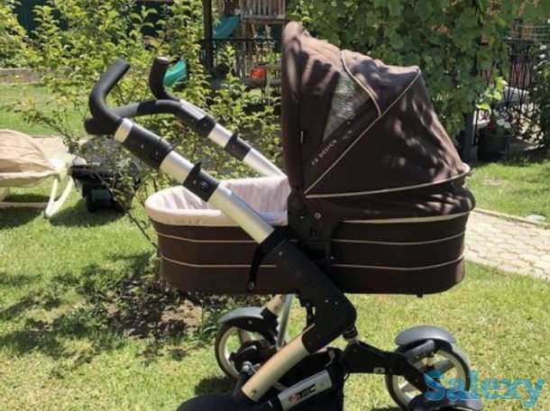 Супер удобная, легкая, стильная  коляска. 2 в 1, фотография 2