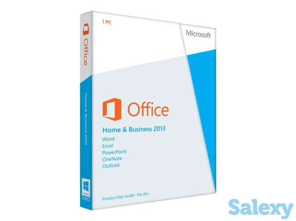 Продам Microsoft Office 2013 Home and Business , 1ПК, DVD, BOX, фотография 1