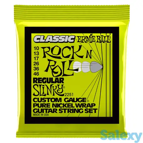 Струны для электрогитары ernie ball regular slinky p02251, фотография 1