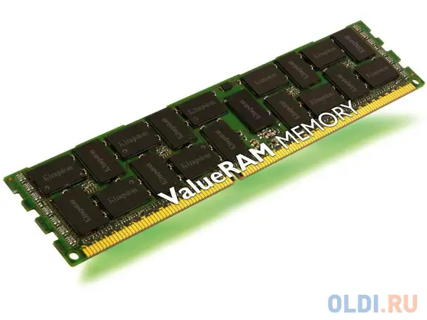 Оперативная память 8gb pc3-12800 1600mhz ddr3 dimm ecc kingston kvr16r11d4/8, фотография 1