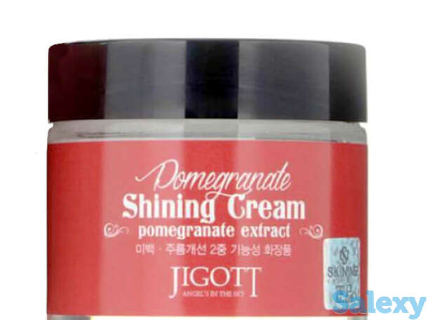 Крем для лица jigott pomegranate shining cream, фотография 1