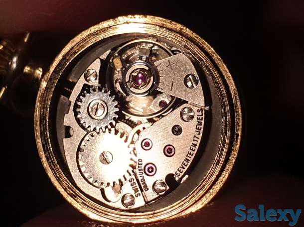 Редчайшие Швейцарские кулон-часы RODANIA 1955 года, фотография 9