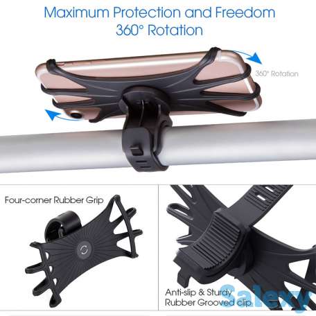 Держатель силиконовый для крепления телефона, фотография 3