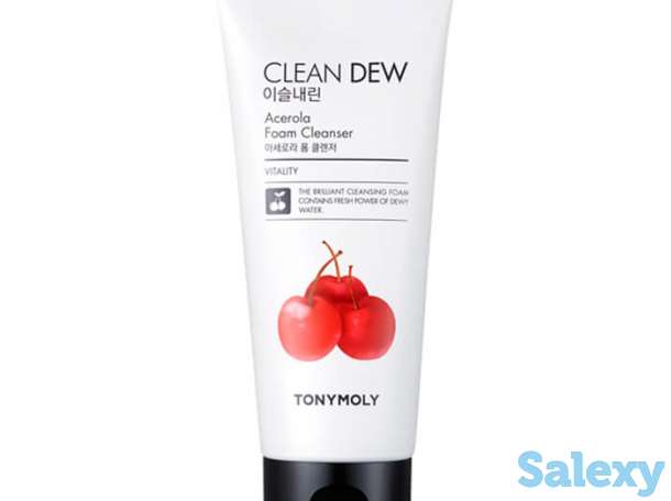 Пенка для умывания tony moly clean dew acerola foam cleanser, фотография 1