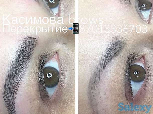 Микроблейдинг. Перекрытие Татуажа без удаления, фотография 5