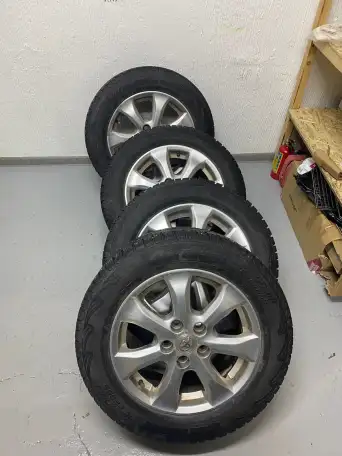 Продам зимнюю резину Cordiant Snow Cross r16 с дисками, фотография 2