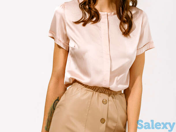 Блуза из струящейся ткани, фотография 1