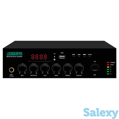 Микшер-усилитель с плеером dsppa mp60ub, фотография 1