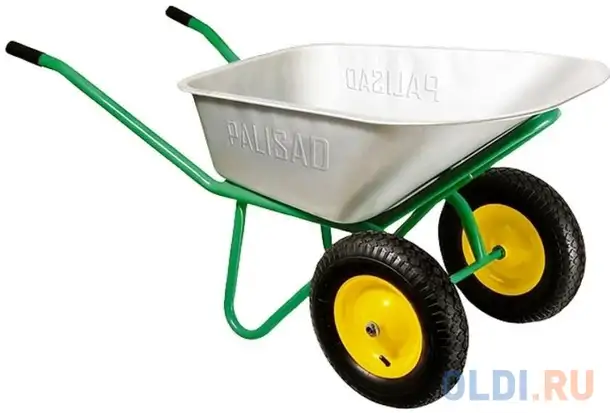 Тачка садово-строительная palisad 689863 100л, фотография 1